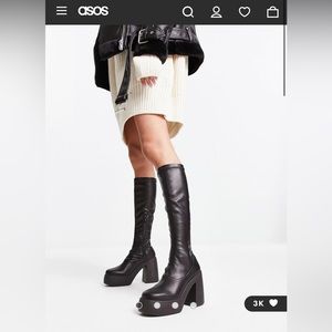ASOS Design Knee High Boots